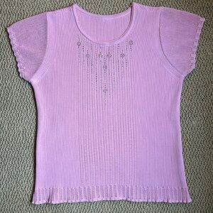 Vintage Y2K pink top